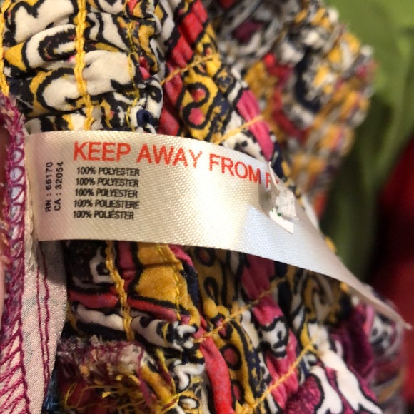 Anthropologie cut out one side smocked waist long dress size XL - NWT - Picture 10 of 11